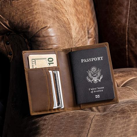 designer passport wallets for men.